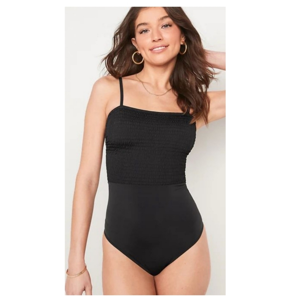 Black One Piece Bathing Suit